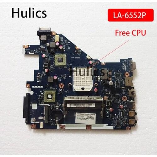 Hulics Original PEW96 LA-6552P NV50A fit for Acer 5552 5552G laptop motherboard MBR4602001 eMachines E442 E642 motherboard