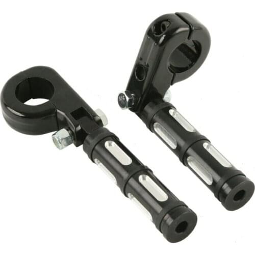 Motorcycle 1 1/4" 32mm Highway Engine Guard Foot Pegs Mount For Harley Universal