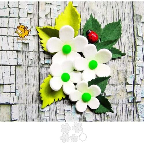 Daffodils Flower Metal Cutting Dies Stencil For Scrapbooking Embossing Decorative DIY Paper Cards Making Crafts Punch New Dies