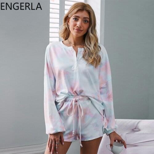 2021 New Long-sleeved Outer Wear Home Clothes with Wooden Ears European and American Home Service Suits Women