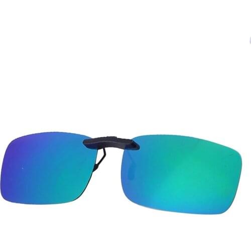 Fashion Portable Polarized Mirrored UV400 eyeglasses Clip on Lens Sunglasses for Driving Fishing hiking travel Sports glasses