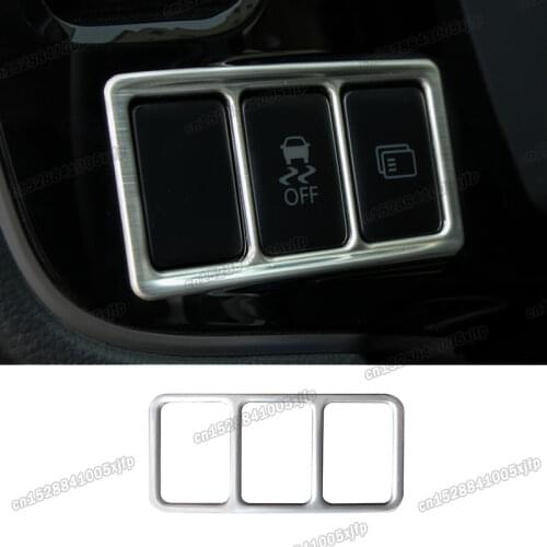 Lsrtw2017 Carbon Fiber Abs Car Gear Panel for Mitsubishi Outlander 2016 2017 2018 2019 2020 Interior Accessories