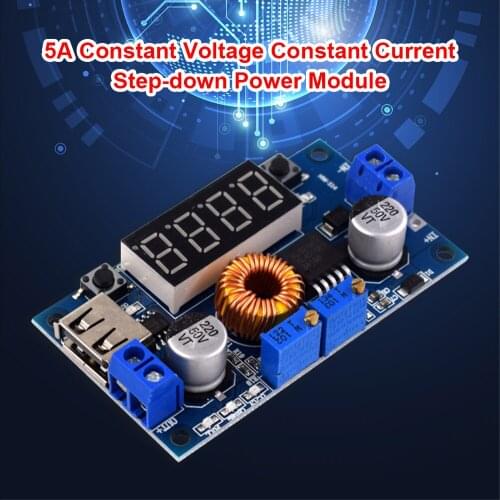 5A Step Down Buck Module Constant Voltage Constant Current Charging Board LED Power Bank Converter Charger Lithium Battery