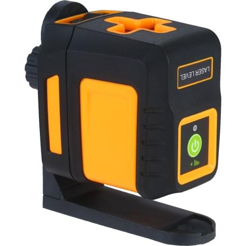 Professional Laser Level Horizontal and Vertical Cross Line Self Leveler Auto-Leveling Red/Green Beam Adjustable Brightness