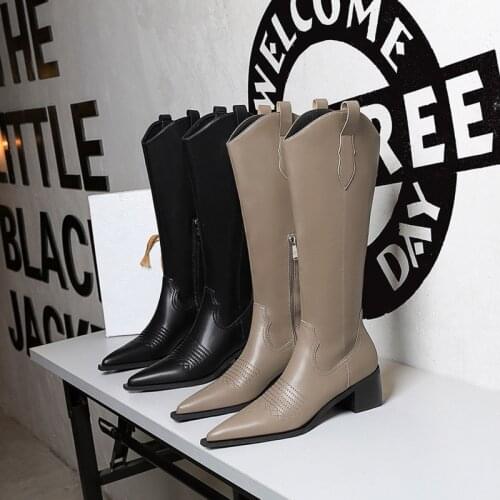 Женские высокие ботинки Sponge Mice China At AliExpress