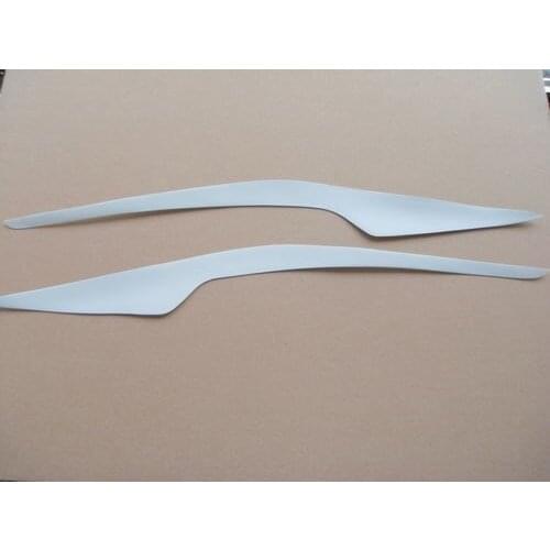 Fiberglass Headlight Eyelids Eyebrows for 2007-2010 Honda CRV CR-V