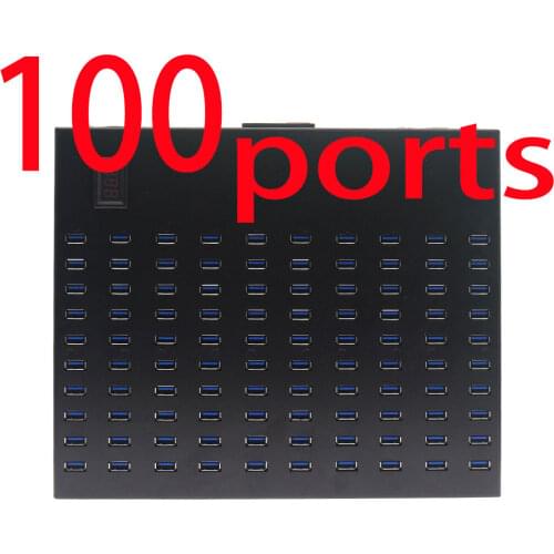 100 Ports USB Power Station Charging Station Full 800W Multi USB Charger Adapter Rapid For Hotel Office Hospital Enterprise