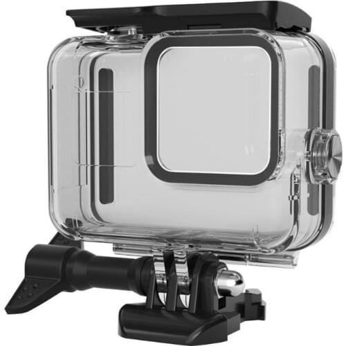 60m Underwater Waterproof Case Protective Shell for Gopro Hero 8 Black