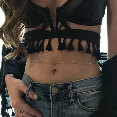 Beads Waist Chains For Women Sexy Belly Chain 2021 Trends Body Jewerly Fashion y2k Belt Summer Beach Accessories bijoux femme