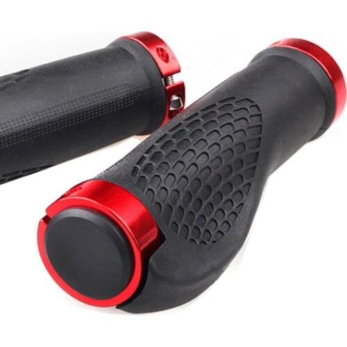 1 Pair MTB Bike Cycling Mountain Bicycle Anti-Skid Locking Handlebar Cover Bicycle Accessories
