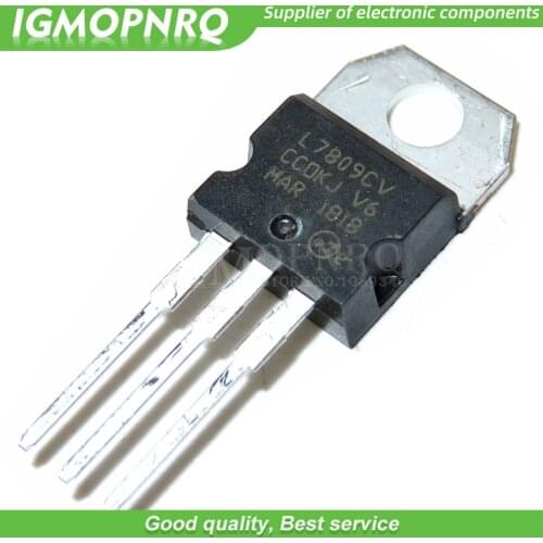 10pcs/lot Big chip 7809 L7809 L7809CV LM7809CT 9V TO-220 three-terminal regulator new original