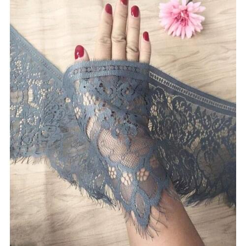 Width 18CM exquisite European-style eyelash lace accessory DIY clothing dress fabric