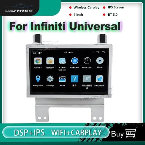 7 Inch Android Car Radio For Infiniti JX35 E25 G25 FX35 G37 Universal GPS Navigatio Multimedia Player Auto Video Stereo Reciver