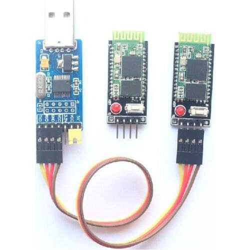 Free Shipping! 1pc Serial Bluetooth kit usb-ttl +2 wireless Bluetooth serial module transparent transmission