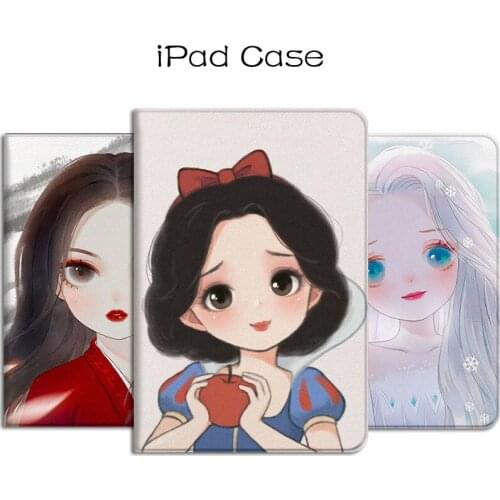 Disney Snow White Cover for IPad Pro 11in Case for IPad Mini1 2 3 4 5 Case for 9.7 2017 2018 IPad Air 1-4 9.7 Tablet Soft Fundas