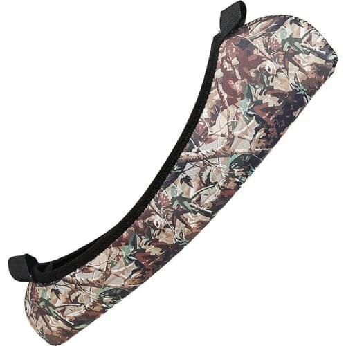 Scope Cover Gun Rifle Camouflage Hunting Accessories Neoprene Protect Scope Cases Black Color Hunt Top Quality