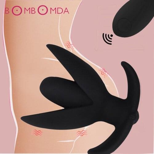 Enema Huge Dildo Anal Vibrator Sex Toys For Men Anus Dilator Hollow Anal Plug Vibrators Sex Toys For Male Adults Intimate Goods