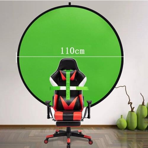 75cm 110cm Green Screen Photo Background Photography Backdrops Portable Solid Green Color Backdrop Cloth For Photography Studio