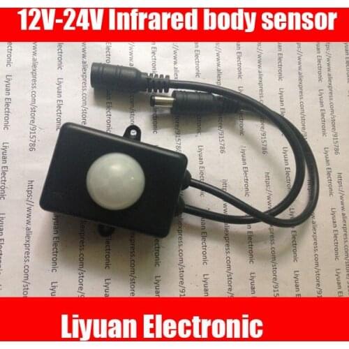 12V-24V Infrared body sensor / adjustable bright light/Few percent / with drive led induction Auto Dimmer