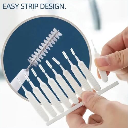10Pcs Shower Head Small Brush Bottle Teapot Nozzle Kettle Spout Brush Set Phone for Household Cleaning Supplies Cleaning Tools