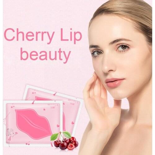 Lip Sleeping Mask Patches Cherries Fade Lip Mask Moisture Makeup Skin Cosmetics Essence Beauty Care U6O2