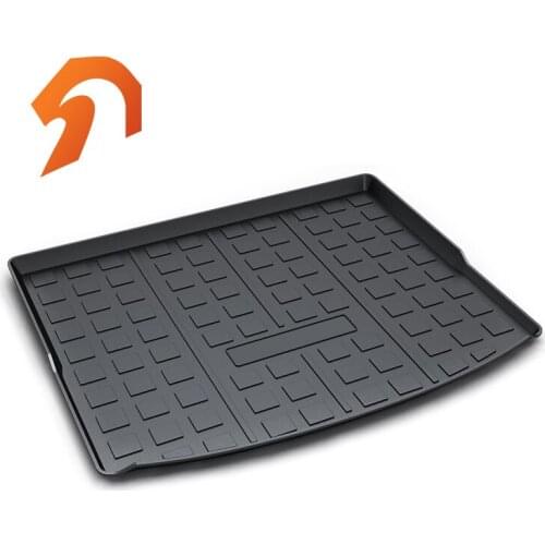 Rubber Rear Trunk Cover Cargo Liner Trunk Tray Floor Mat for Mazada AXELA Hatch M3 2015-2018 Car Floor Trunk Carpet Liners Mats