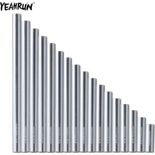 YEAHRUN 1Pcs 6.0mm Diameter Metal Linkage 20-100mm Link Rod For 1/10 Axial SCX10 CC01 AX10 F350 RC01 D90 RC Crawler Car