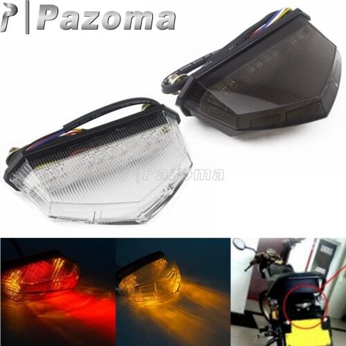 Motorcycle Rear Brake Light LED Turn Signal Running Lamp Tail Lights for Harley Chopper Honda Yamaha Kawasaki Suzuki ATV Scooter