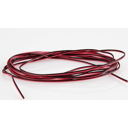 2meters Tinnde Copper Wire 0.8mm PVC Power Cable