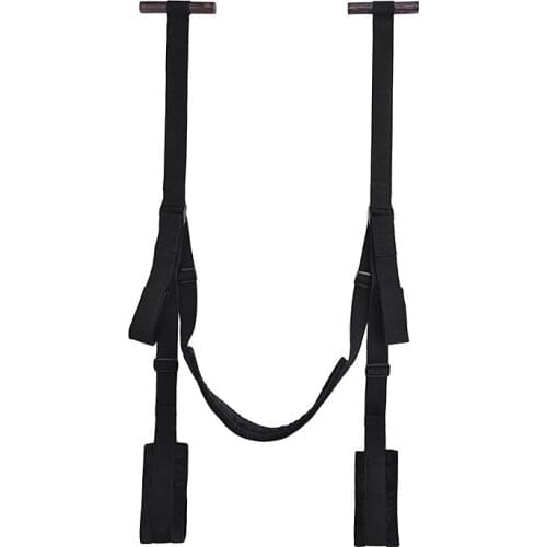 2020 Sex Swing Sex Furniture With Wooden Handle For Couples Gay Fetish Bandage Love Hanging Door Chairs Erotic Sex Toys Sexshop