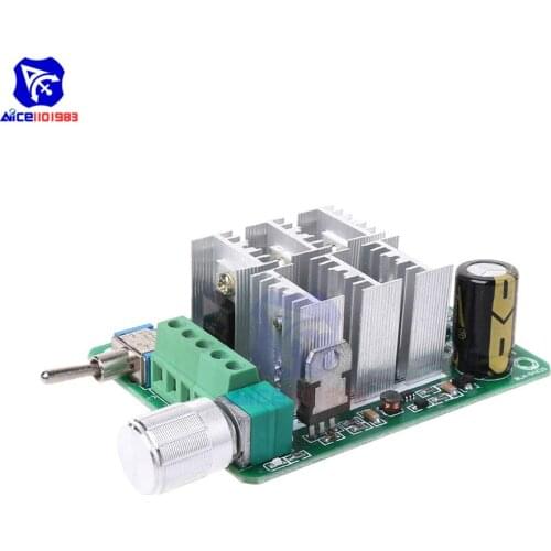 Diymore BLDC 3 Phase Brushless Motor Speed Controller Board DC 5-36V Driver Controller Module Panel Bidirectional Brake for Fan