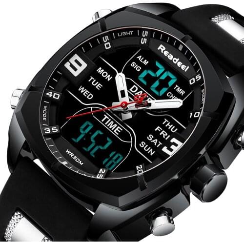 Relogio Masculino Men Watch Readeel Top Brand Luxury Fashion Military Quartz Mens Watches Waterproof Sports Mens Wrist Watches