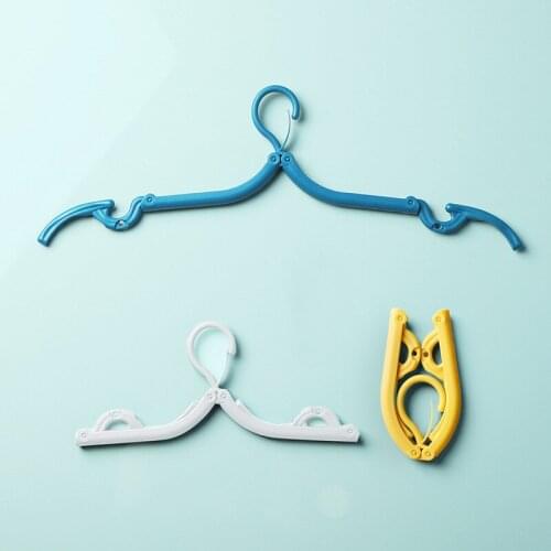 3pcs Travel Folding Clothes Rack Storage Outdoor Multi-function Drying Racks Simple Portable Clothes Storage Save Space Drying