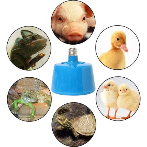 68UE Pets Livestock Piglets Chickens Heat Warm Lamp Keep Warming Bulb 220V 100-300W