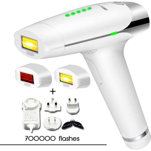 Lescolton T009 Laser Hair Removal Permanent 700000 Flashes Shaving And Hair Removal Home Use Devices IPL Epilator For Women