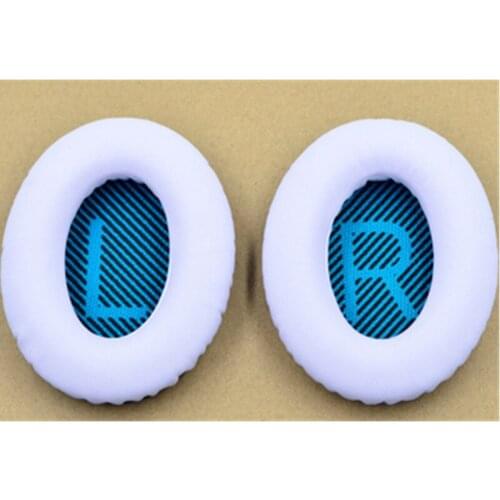 White Replacement Soft Memory Foam Ear Pads Cushion For BOSE QC25 15 2 AE2 Headphones Repair Parts Earmuff Ear pads 23 SepZ6