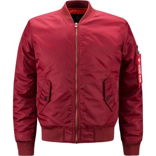 2020 New Mens MA01 Jacket Army Military Flight Pilot Bomber Jackets Male Spring Autumn Outerwear WindBreaker Coats Plus Size 8XL