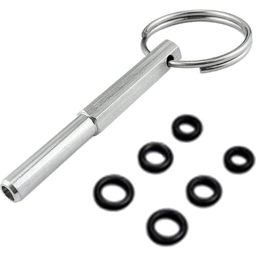 Coffee Machine Open Security Oval Head Service Repair Tool Key, Suitable for Jura Franke AEG Siciliana etc, 61x6mm