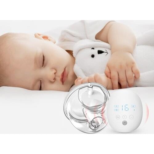 Wearable Bilateral Electric Breast Pump Free Hand-supported Invisible Automatic Breast Manual Breast Pumps Postnatal Supplies