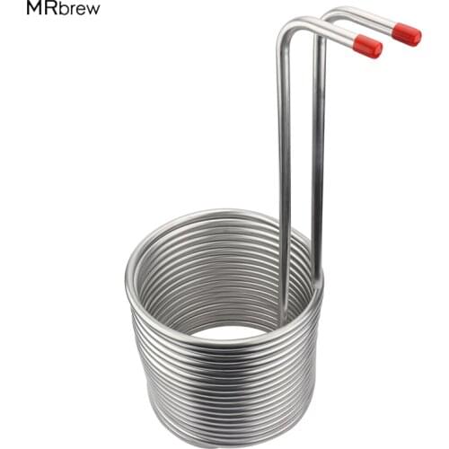 Top Efficient Stainless Steel Cooling Coil Pipe Immersion Wort Chiller Home Brewing Beer