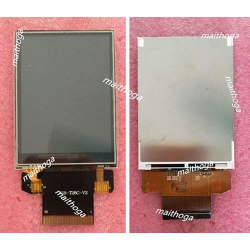 2.8 inch 50PIN SPI TFT LCD Screen with Touch Panel ILI9341 Drive IC 240*320 MCU RGB Interface