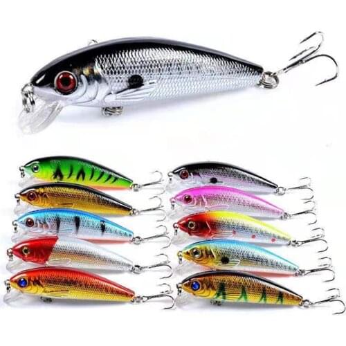 1pcs Floating Fishing Lures Minnow Crankbait 7.2cm 8.6g Isca Artficial Hard Bait Wobblers Bass Carp Swimbait Trolling Tackle