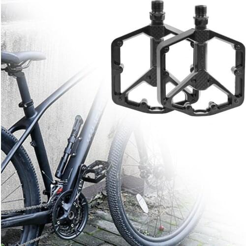 2Pcs wheelup Pedals Simple Waterproof Aluminum Alloy Cycling Riding Flat Pedals for Gift подножка для велосипеда pedales mtb
