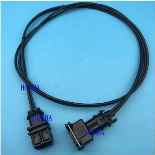 Free shipping 10/20 pcs/lots 2 pin male/female EV1 OBD1 Fuel Injector Connector Pigtail Wiring with 71 cm 18AWG wire