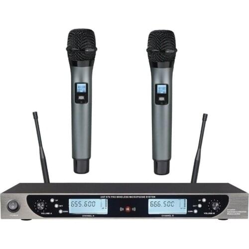 Bolymic New UHF draadloze microfoon Wireless Radio Karaoke Microphone mic System