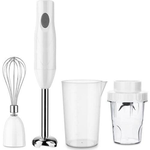 Electric Handheld Blender Set 4-in-1 Hand Mixer Multifunctional Whisk Chopper Egg Beater Mixing Feet Whipped Baking Tool