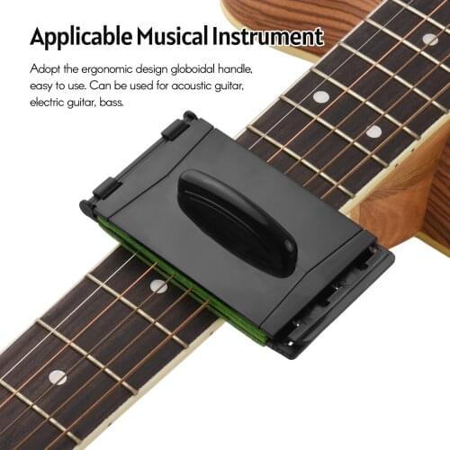 Electric Guitar Bass String Scrubber Fingerboard Rub Bass Cleaner Guitar Accessories Maintenance Care Cleaning Tool