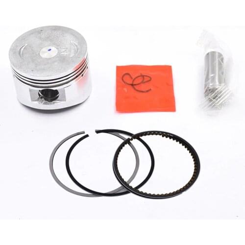Motorcycle Big Bore 50mm Piston 13mm Pin Ring Gasket Set For GY6-80 80cc upgrade 100cc Modified Engine Spare Parts