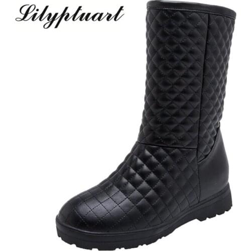 Женские зимние сапоги Lilyptuart China At AliExpress