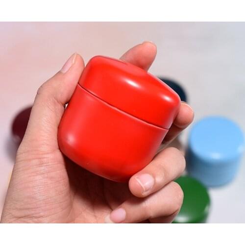 15g Mini Tinplate Tea Storage Tea Tins Round Sealed Tea Spice Container Portable Small Tin Can for Business Trip